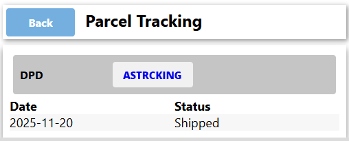 Parcel Tracking